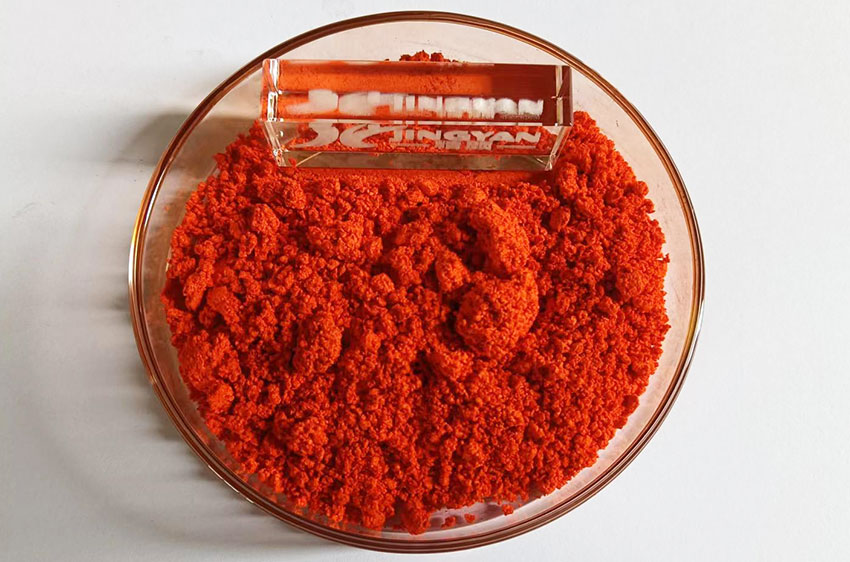 溶劑橙60色粉實拍圖