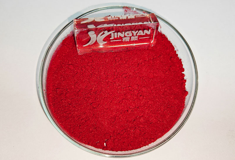 潤巴熒光紅4B色粉實(shí)拍圖